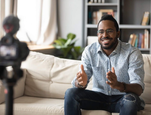 how to deliver a presentation while sitting down scaled